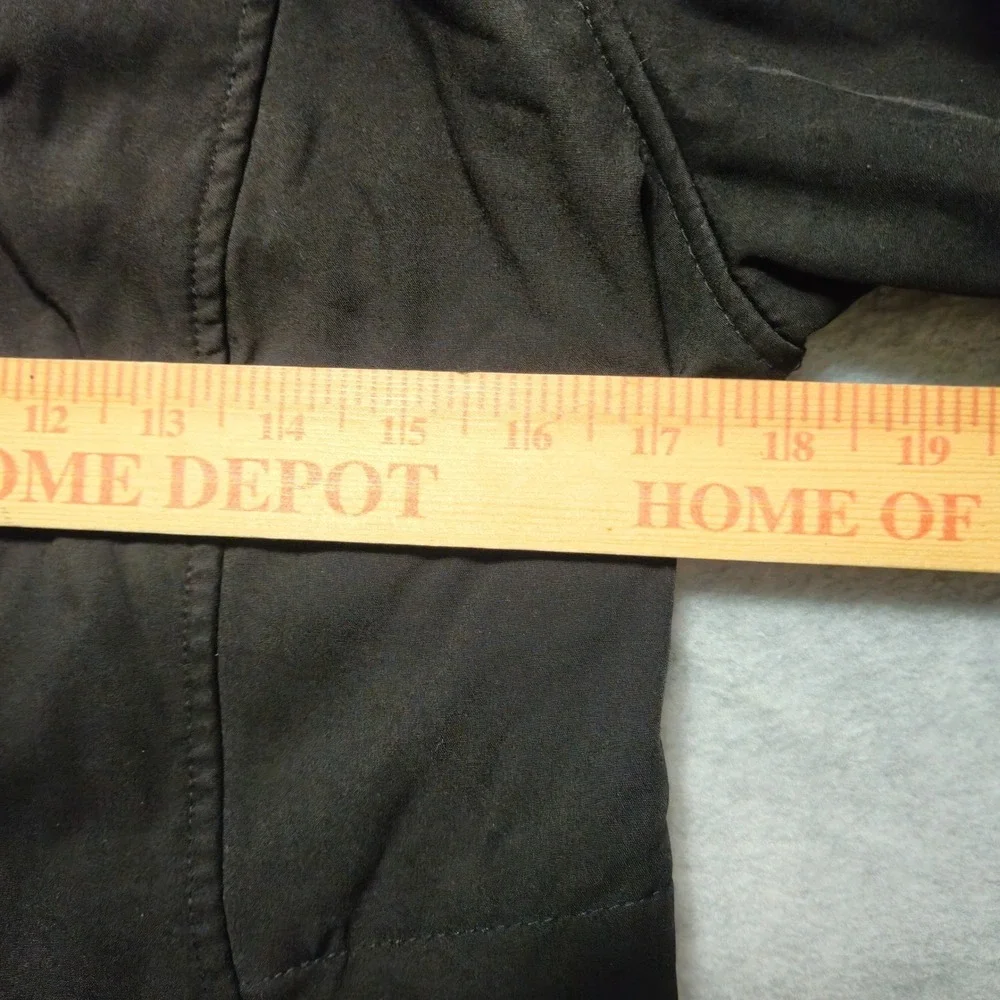 FREE COUNTRY Womens Journey Softshell Jacket Small Black Fleece Lined Cozy Soft‎
